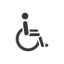 Accessible for people with reduced mobility